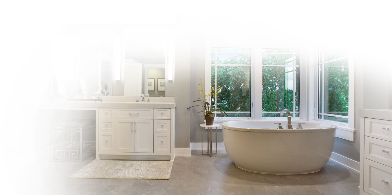 Modern bathroom background